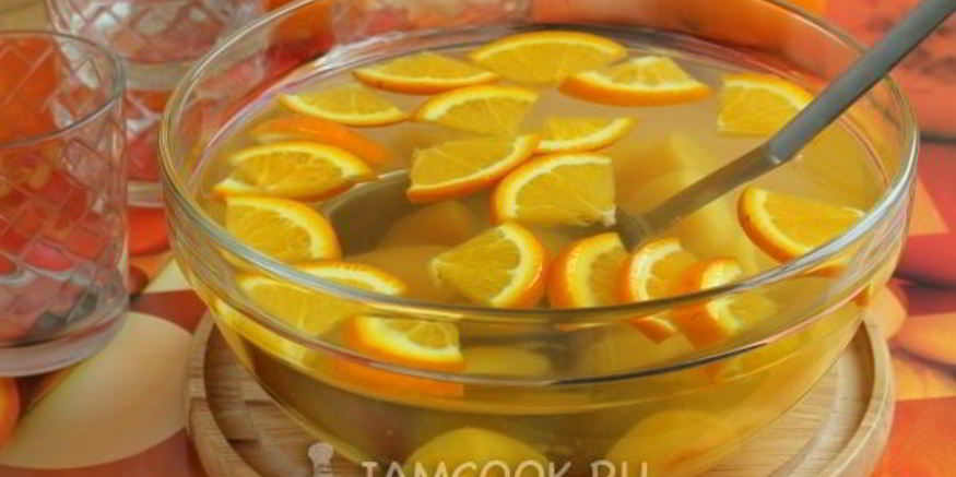 Рецепт пунша фруктового