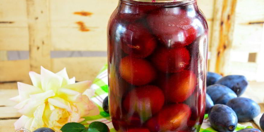 Рецепт слив в сиропе на зиму