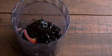 бананово-черничный смузи