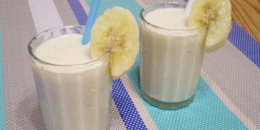 Рецепт бананового смузи