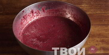 чернично-банановый смузи