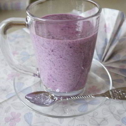 Черничный смузи