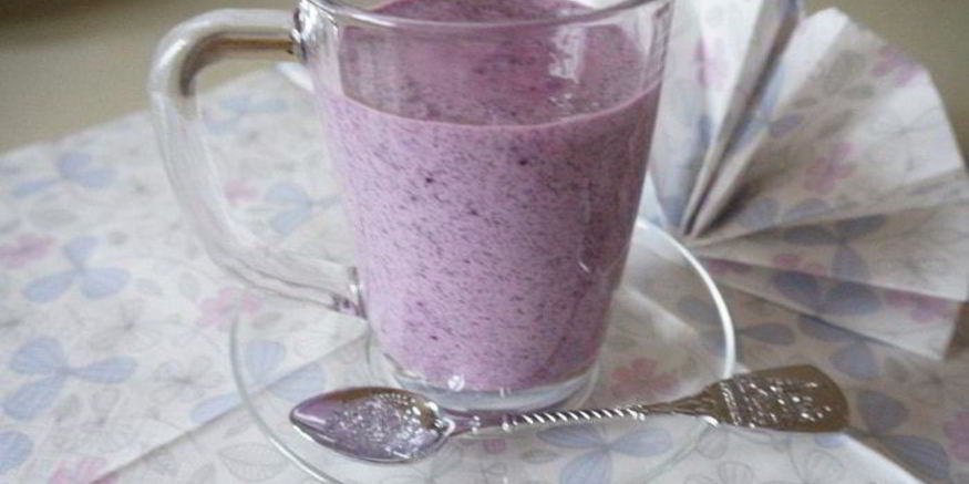 Рецепт черничного смузи