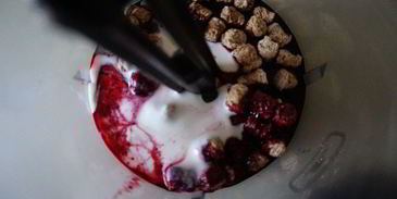 черничный смузи