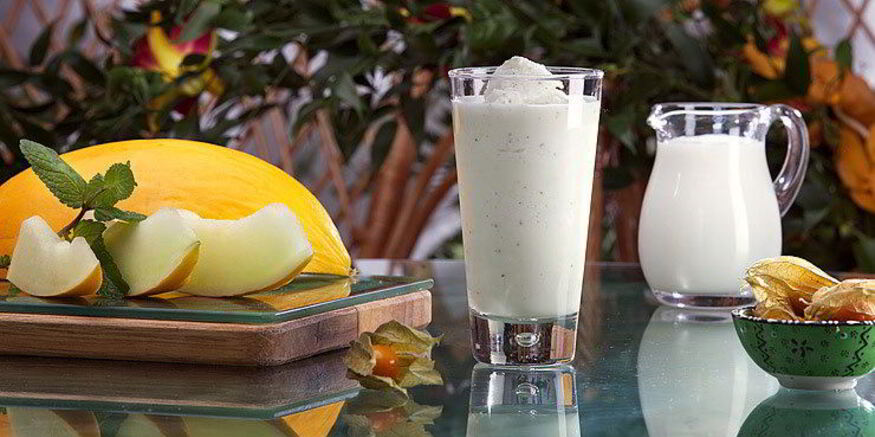 Рецепт дынно-мятного смузи