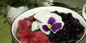 фруктовый смузи-боул со спирулиной