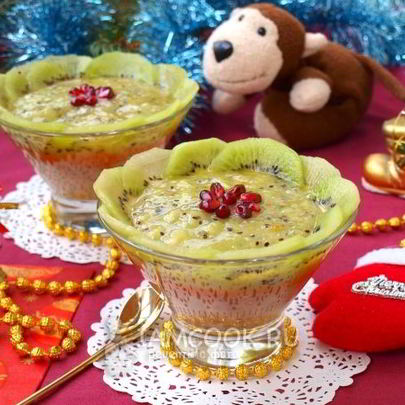 Фруктовый смузи Обезьянья радость