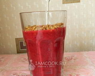 Фруктовый смузи с пророщенной пшеницей