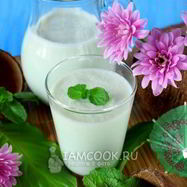 Рецепт Кокосово-мятного смузи с ананасом