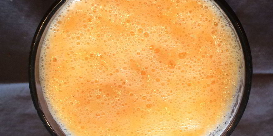 Рецепт мандаринова-морковна-ананасового смузи