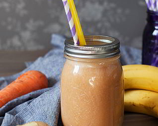 Морковно-имбирный смузи