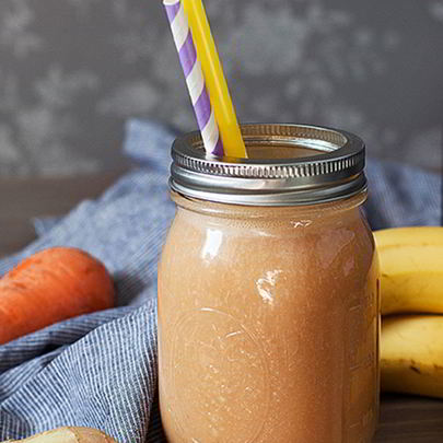 Морковно-имбирный смузи