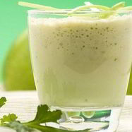 Рецепт Освежающего и бодрящий яблочный смузи