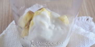 шоколадный смузи с бананом и кокосовым молоком