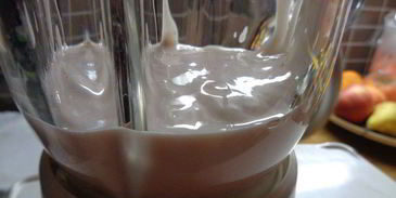 смузи ананас-банан с семенами чиа