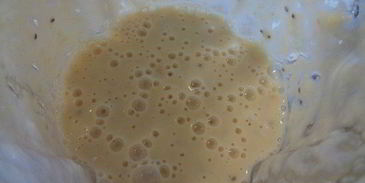 смузи ананас-банан с семенами чиа