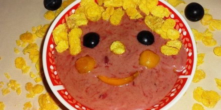 Рецепт смузей-боула улыбка лета