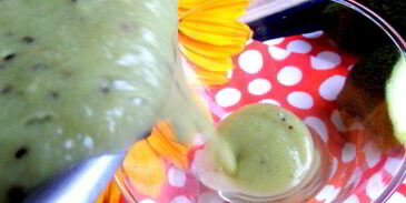 смузи из авокадо и киви