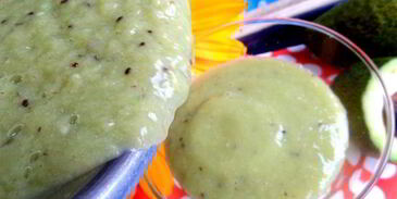 смузи из авокадо и киви