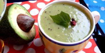 смузи из авокадо и киви