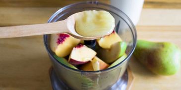 смузи из груш и персиков