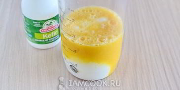 смузи из кефира с апельсином