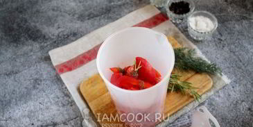 смузи из сладкого перца и помидоров