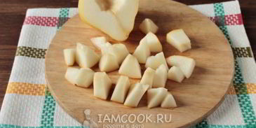 смузи из свежего манго и груши