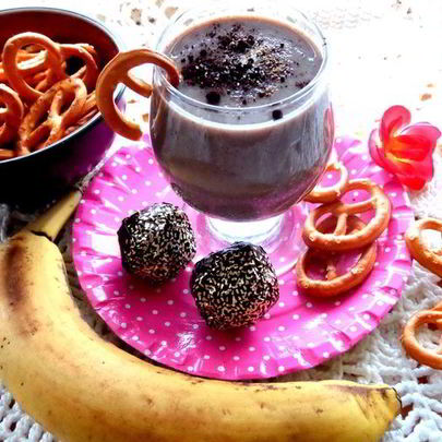 Смузи Лен с какао