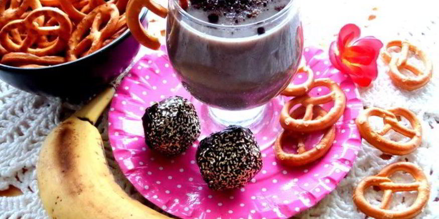 Рецепт смузей льна с какао