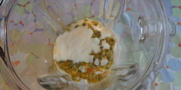 смузи маракуйя-банан-кокос