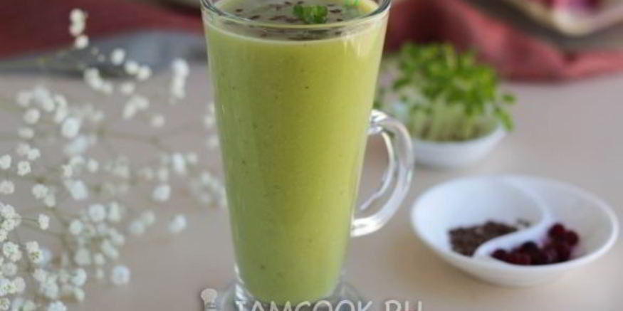 Рецепт смузей с авокадо и бананом