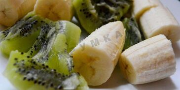 смузи с бананом и киви