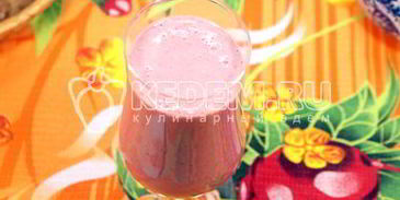 смузи с йогуртом и вишней
