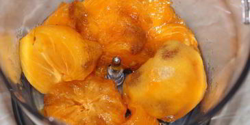 смузи с хурмой и бананами