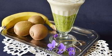 смузи с киви и бананом