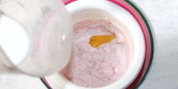 смузи с пшеничными отрубями и фруктами