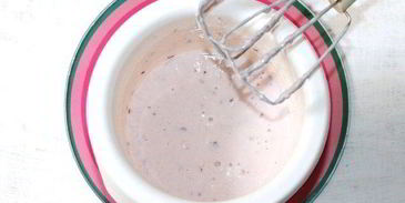 смузи с пшеничными отрубями и фруктами