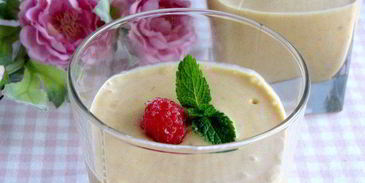 смузи с тыквой и малиной