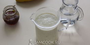 смузи с яблоком и творогом