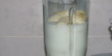 смузи в бананово-лимонном сингапуре