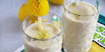 смузи в бананово-лимонном сингапуре