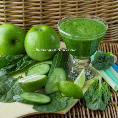 Зеленый смузи
