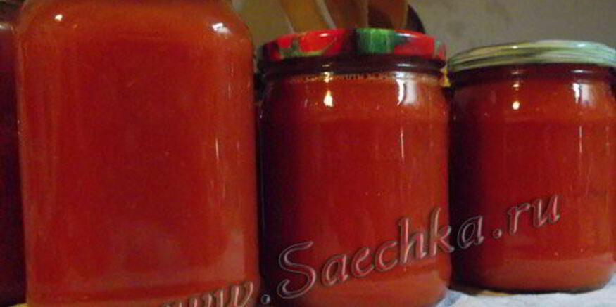 Рецепт домашнего томатного сока