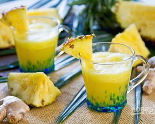 Тропический имбирный пунш