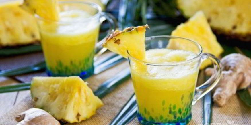 Рецепт тропического имбирного пунша