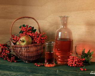 Вино из красной рябины