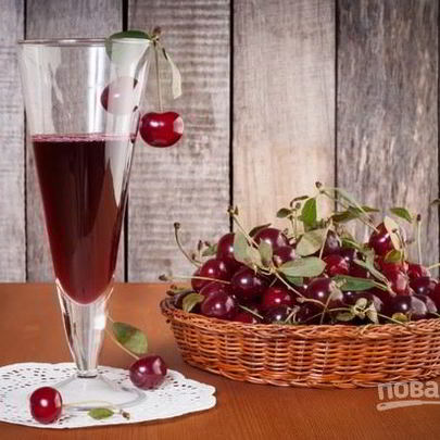Вино из вишни без дрожжей