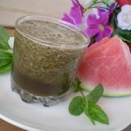 Рецепт Зеленого коктейля с арбузом