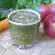 Рецепт Зеленого коктейля с морковью